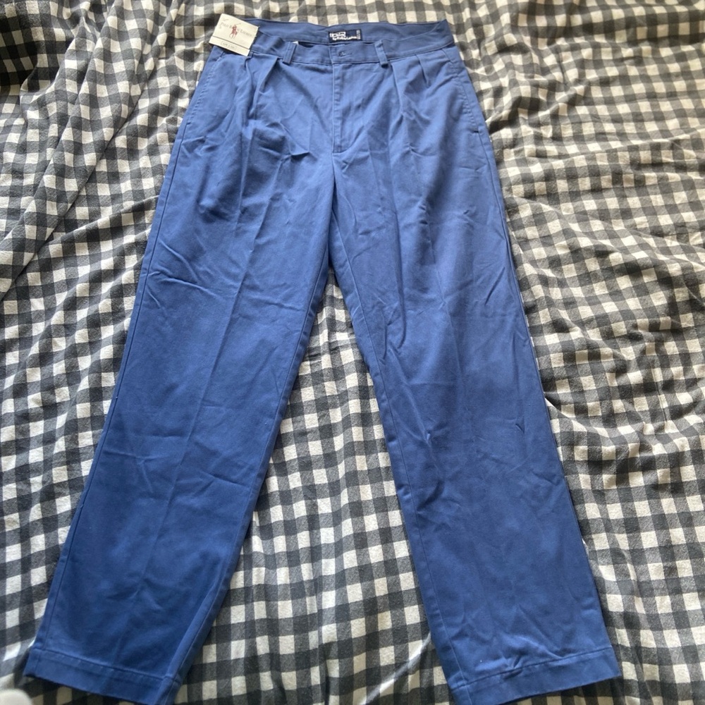 vintage blue Ralph Lauren chinos